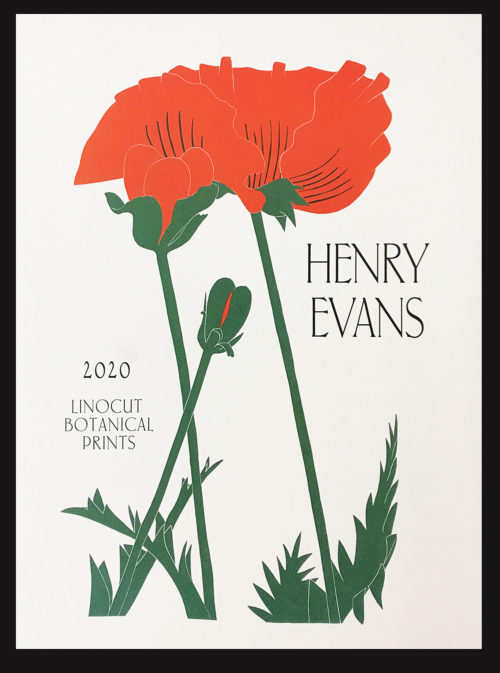 2020 Botanical Images Calendar by Henry Evans CA20E Crane Creek Graphics