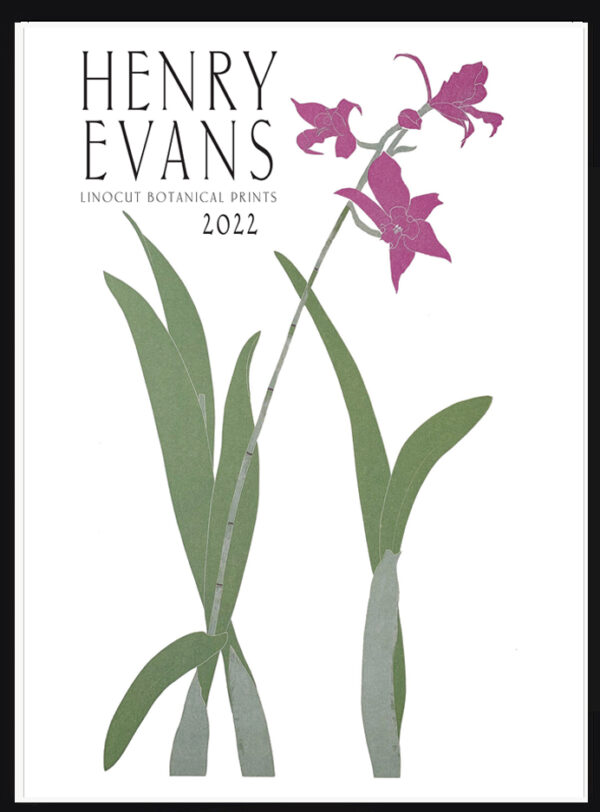 2022 Botanical Images Calendar by Henry Evans CA22E Crane Creek Graphics