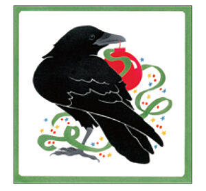 CP218 Raven Treasures common Raven - Coaster Pack
