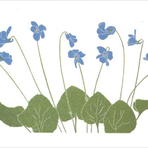EN714 Violet Notecard