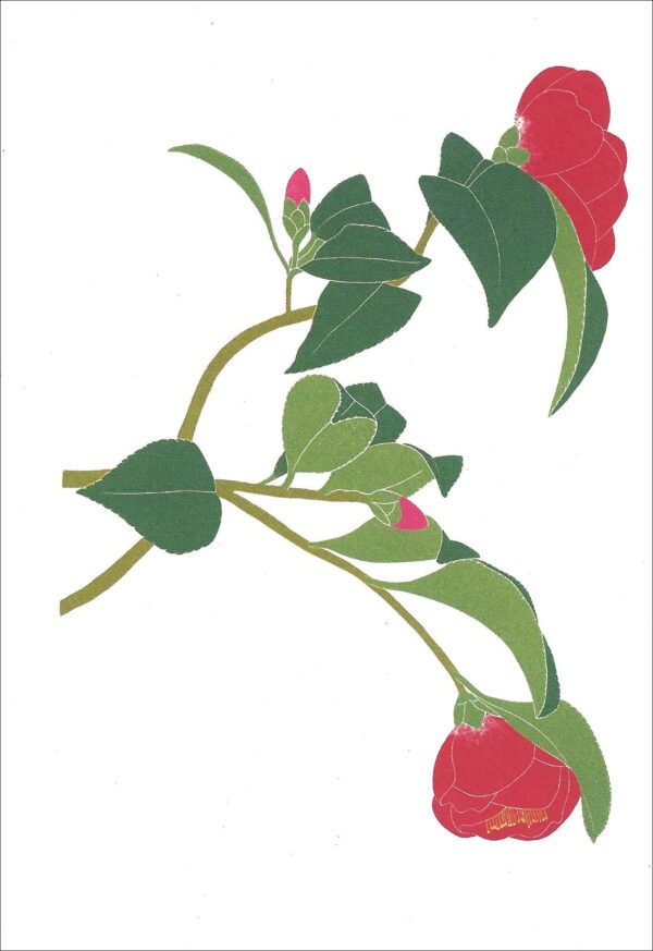 EN718 Camelia Notecard