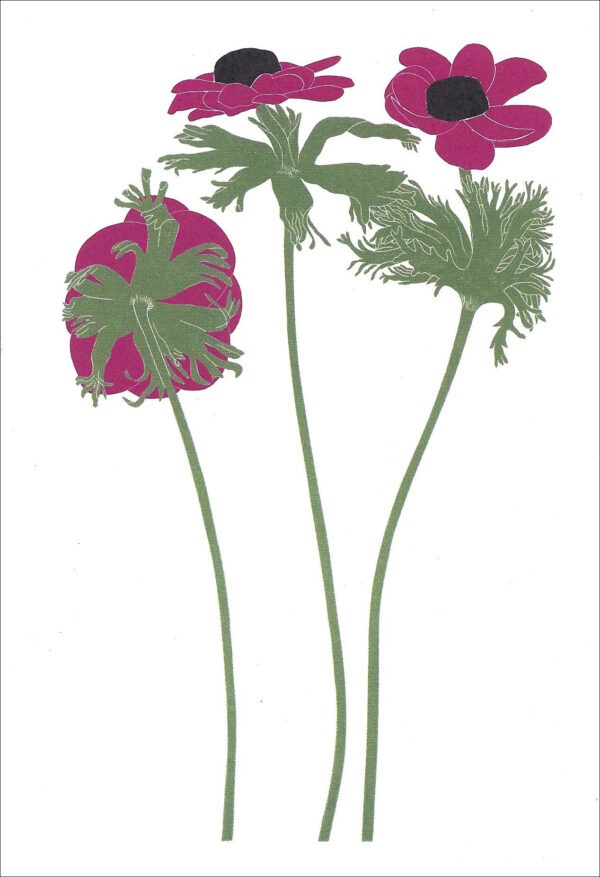 EN721 Anemone Notecard