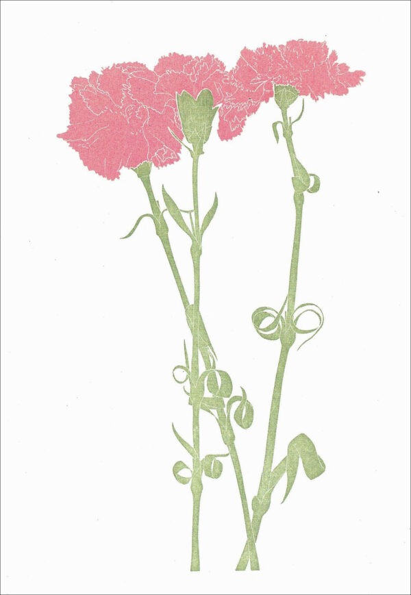 EN768 Carnations Notecard