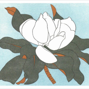 EN798 Magnolia Notecard