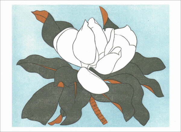 EN798 Magnolia Notecard