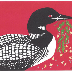 HC236 Common Loon Holiday Card