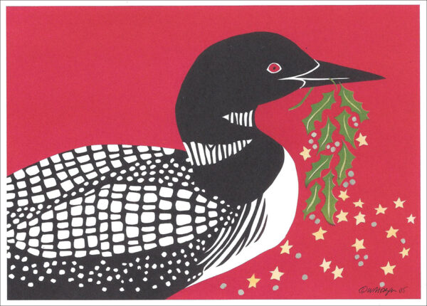 HC236 Common Loon Holiday Card