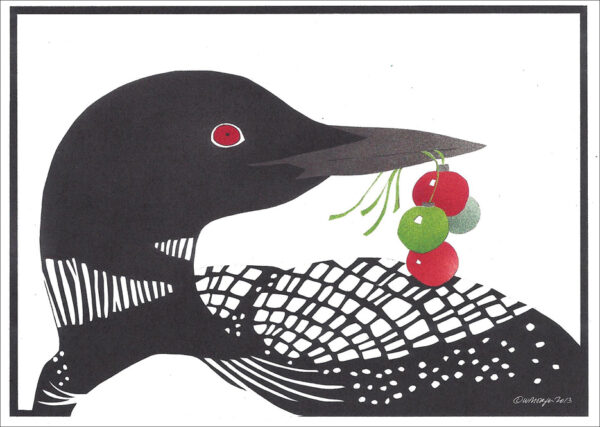 HC290 Winter Loon