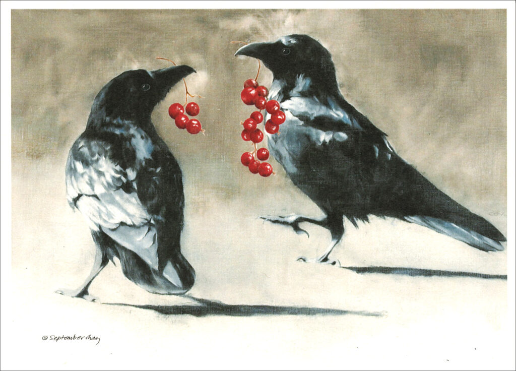 HC995 Gift Exchange common Ravens