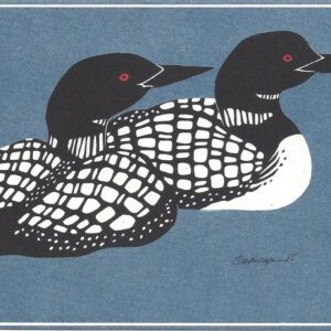 NC Common Loons note card