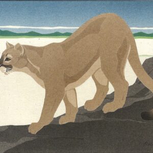 NC113 Mountain Lion Notecard