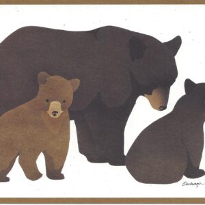 NC149 Black Bears Notecard