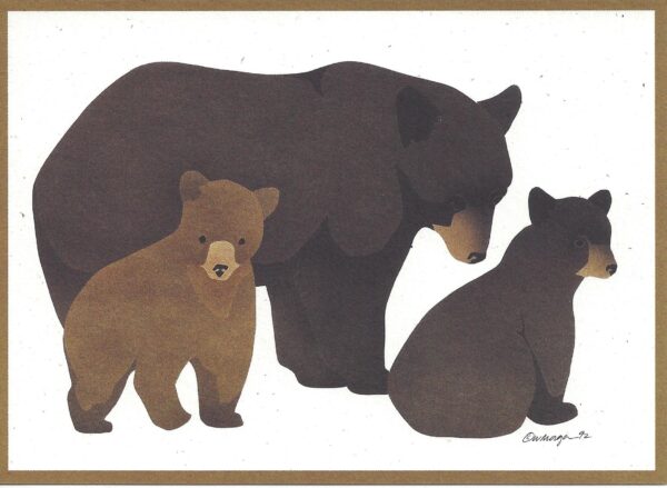 NC149 Black Bears Notecard