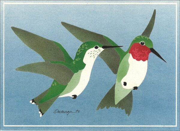 Ruby-Throated Hummers