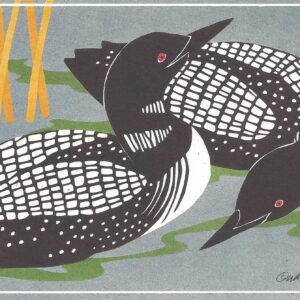 NC190 Common Loon Notecard