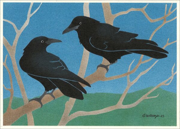 NC225 Ravens Notecard