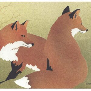 NC226 Red Fox Notecard