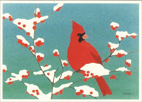 NC247 Northern Cardinal Notecard