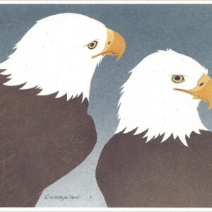 NC262 Bald Eagles Notecard