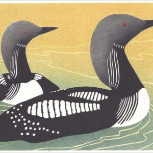 NC284 Pacific Loon Notecard