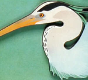QM231 Great Blue Heron Magnet