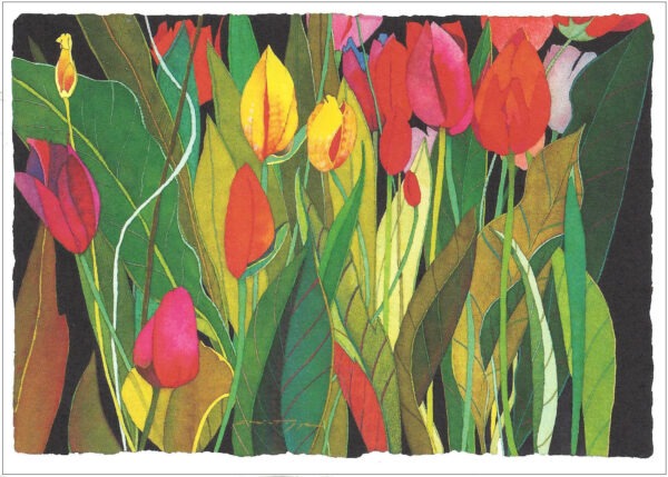 TN493 Tulips Notecard