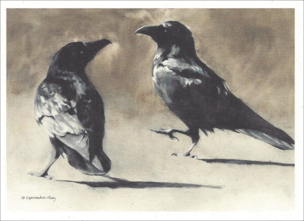 VN995 Soulmate Summer -Ravens-Notecard
