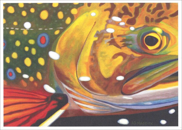 XN895 Cool Eyed Luke- Brookie Notecard
