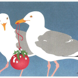 HC036 Herring Gulls Holiday Card
