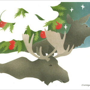 HC197 Sheltering Boughs Holiday Card