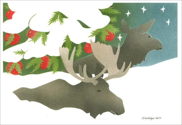 HC197 Sheltering Boughs Holiday Card