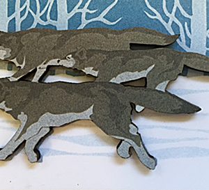 QM114 Wolves Magnet